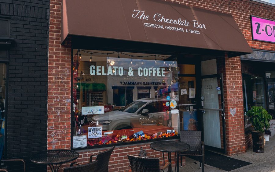 The+Chocolate+Bar+in+Westfield+offers+many+homemade+gelato+flavors+and+seasonal+treats.