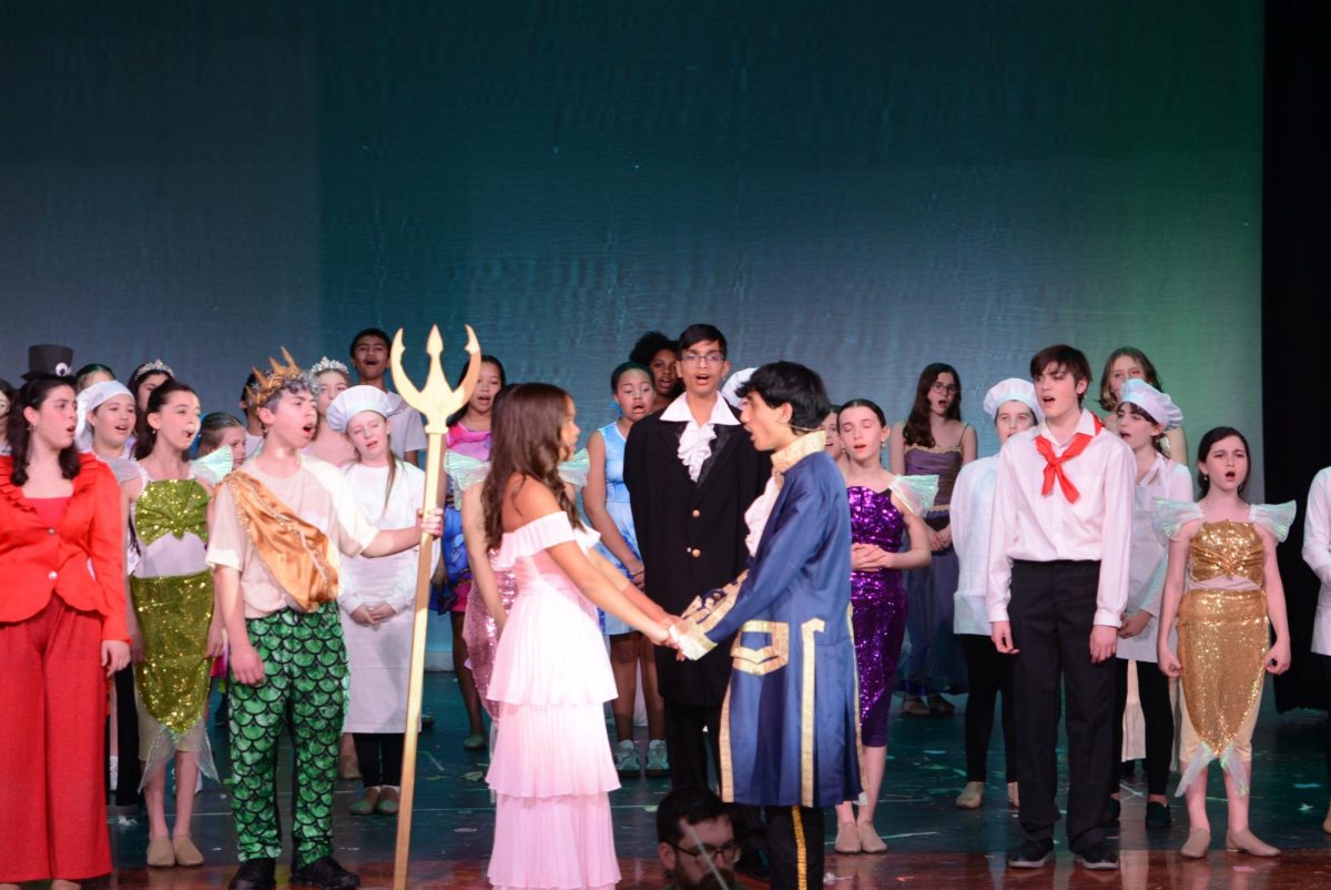Ella Wint and Zain Nassar played Ariel and the Prince in this year's musical The Little Mermaid.