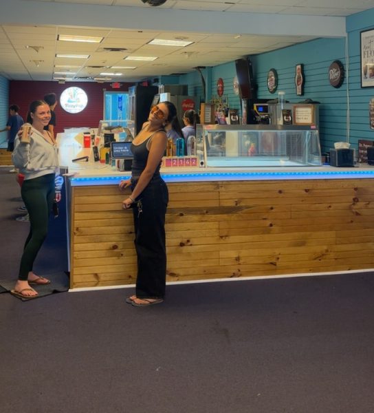 Westfield High School senior Courtney Carew and sophomore Grace Brodo went to Fizzy Pop in Westfield to try the beverages.