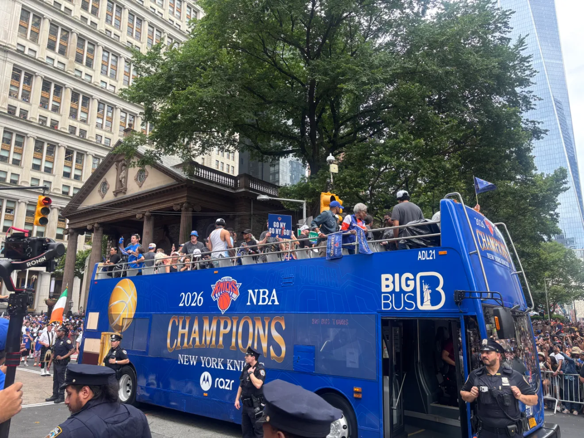 New York City was overrun with Knicks celebrations after the long-awaited basketball victory. 
